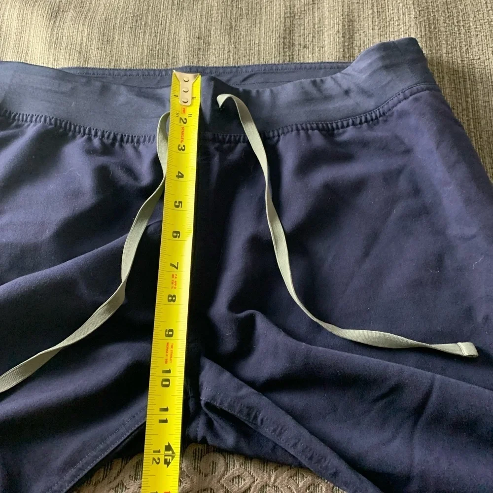 Figs Technical Collection Scrub Pants Straight Leg Navy Blue Medium P